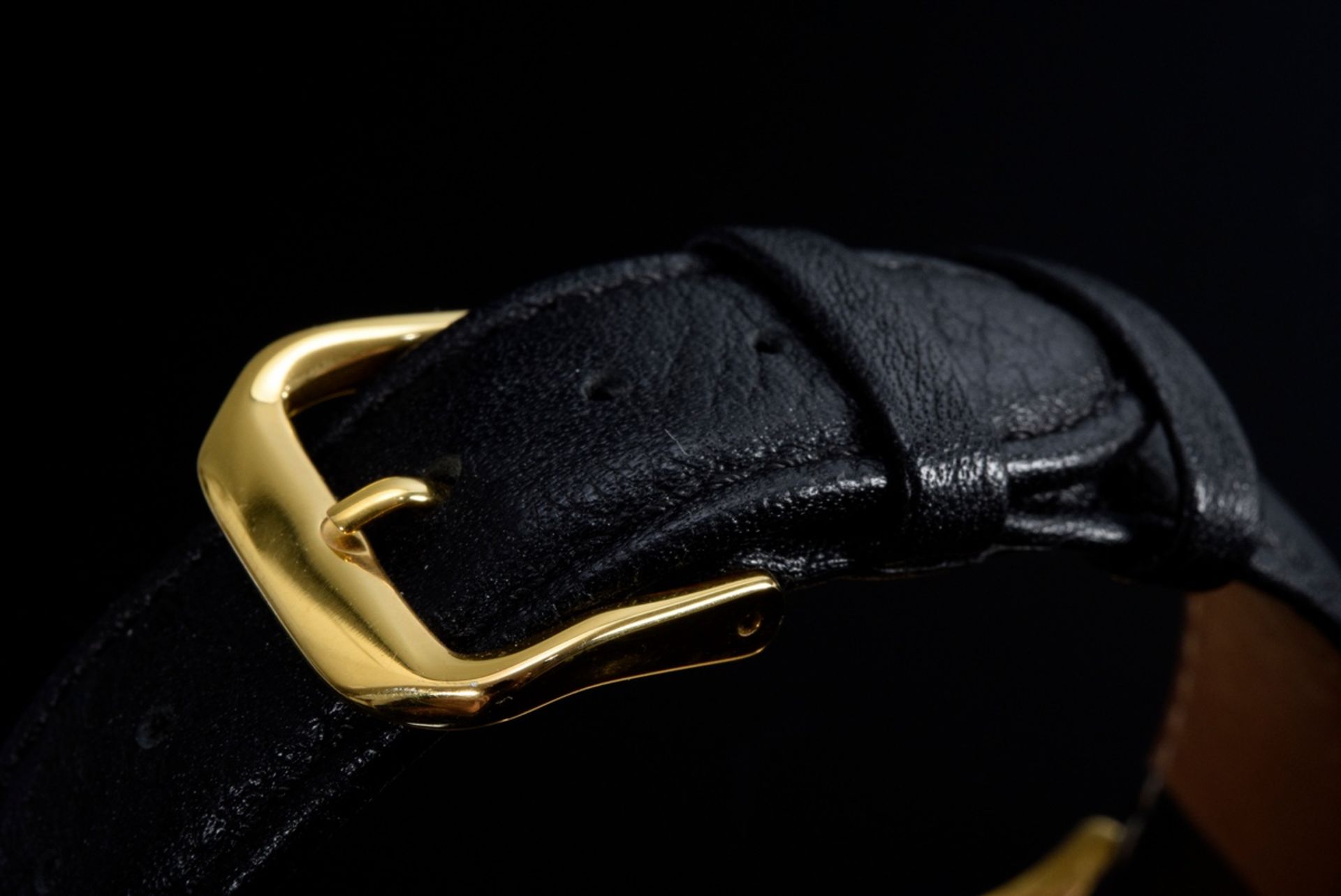 Klassisch elegante GG 750 Herrenarmbanduhr "Olma", Automatic, Mineralglas,  Strich- und Punktindize - Bild 4 aus 4
