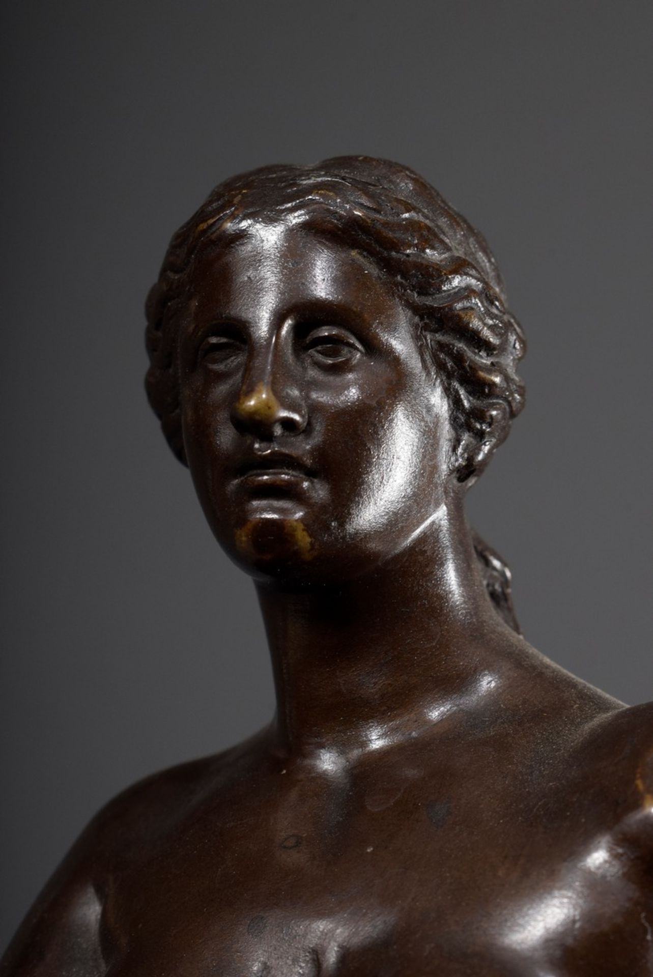 Bronze "Venus von Milo" nach antikem Vorbild, patiniert, seitl. bez. "Susse Fres"., Ende 19.Jh., H. - Bild 5 aus 9