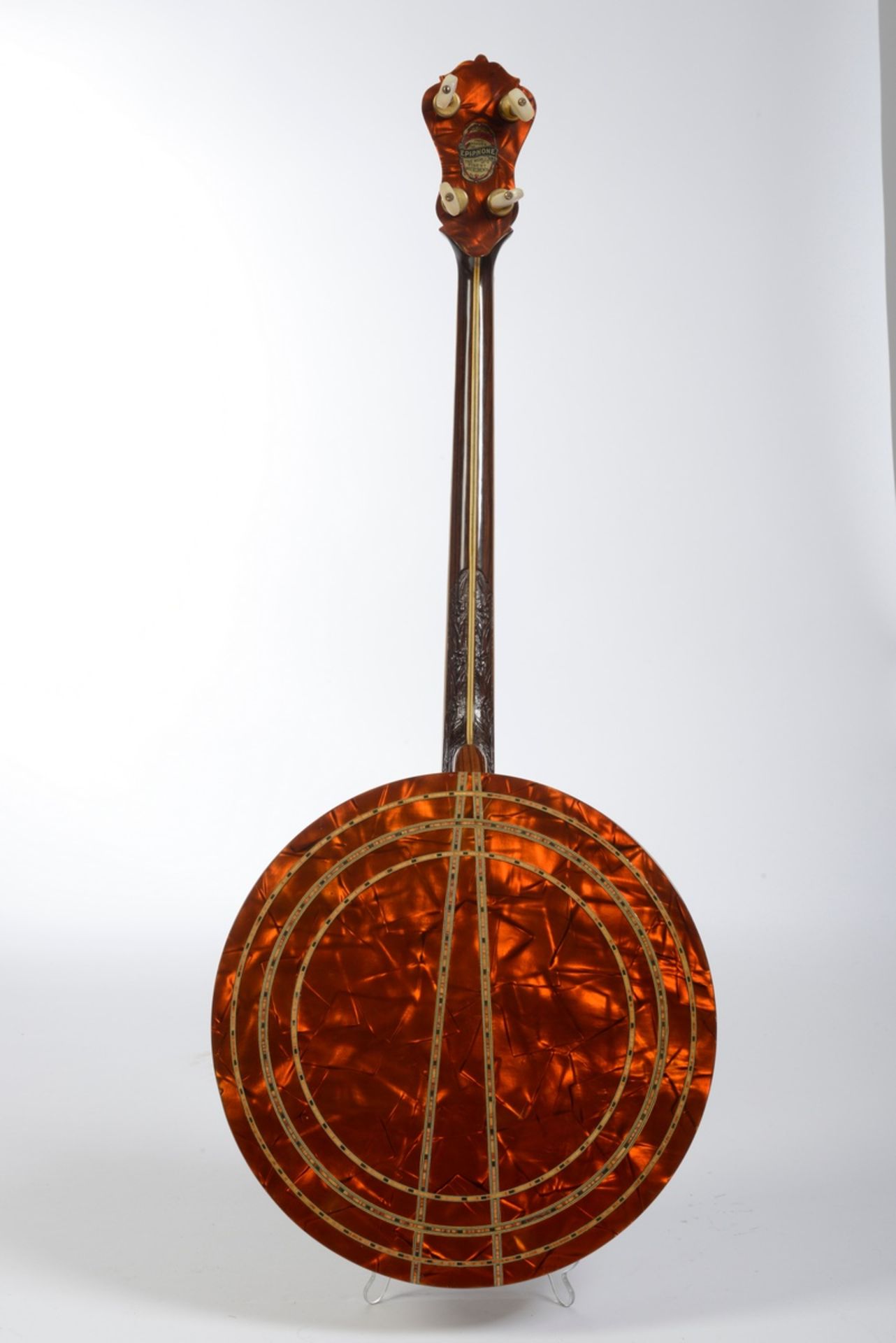 Tenor Banjo, Epiphone Banjo Company, House of Strathopoulo Inc. New York, model Recording Art Conce - Image 8 of 24