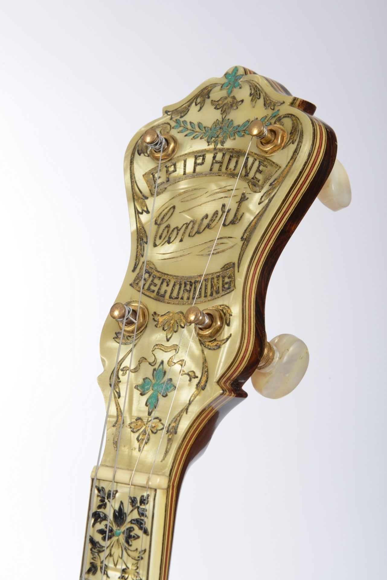 Tenor Banjo, Epiphone Banjo Company, House of Strathopoulo Inc. New York, model Recording Art Conce - Image 4 of 24