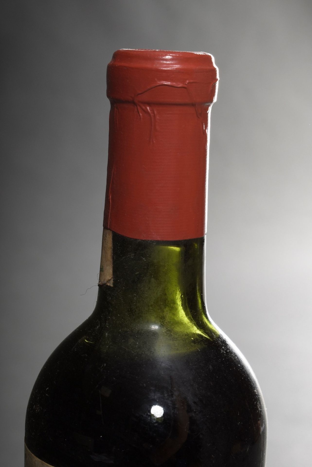 Bottle 1928 Bordeaux red wine "Chateau Beychevelle", St. Andre de Cubzac, 0,375 l, inventory sticke - Image 4 of 4