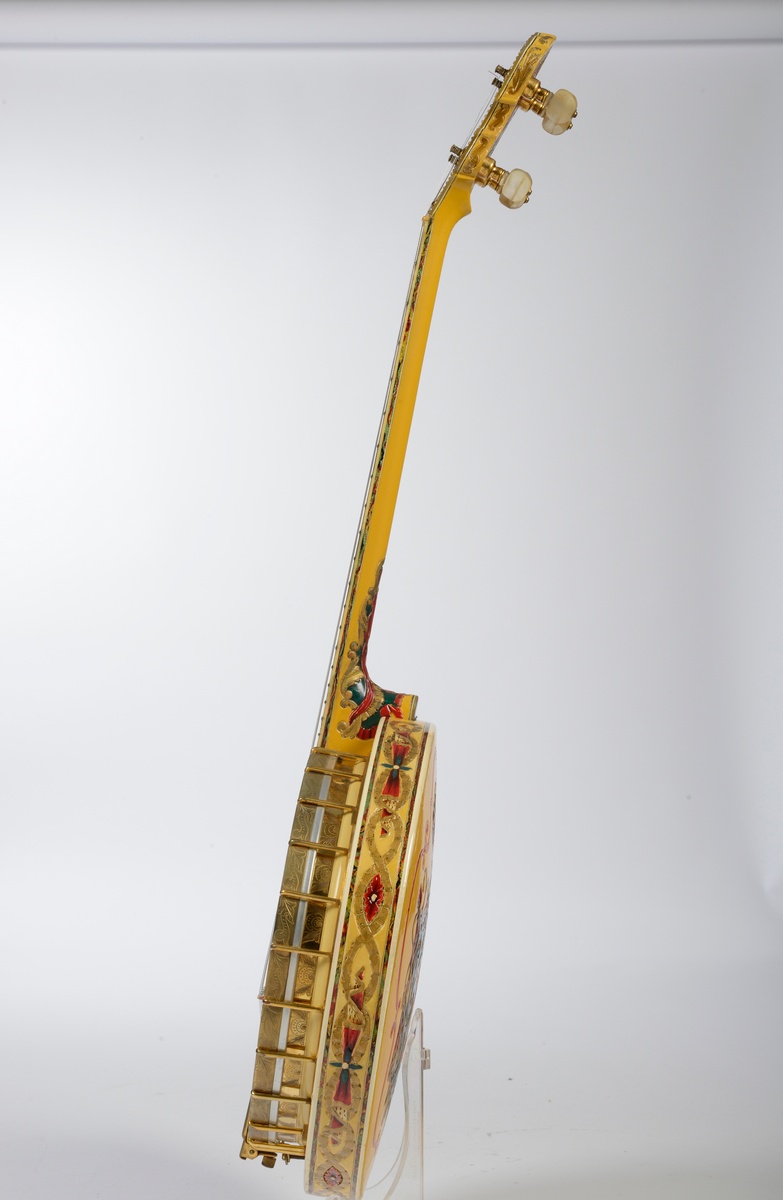 Tenor Banjo, Gibson Inc. Kalamazoo Michigan, model Florentine, USA 1935, serial number 0263-6, arch - Image 10 of 24