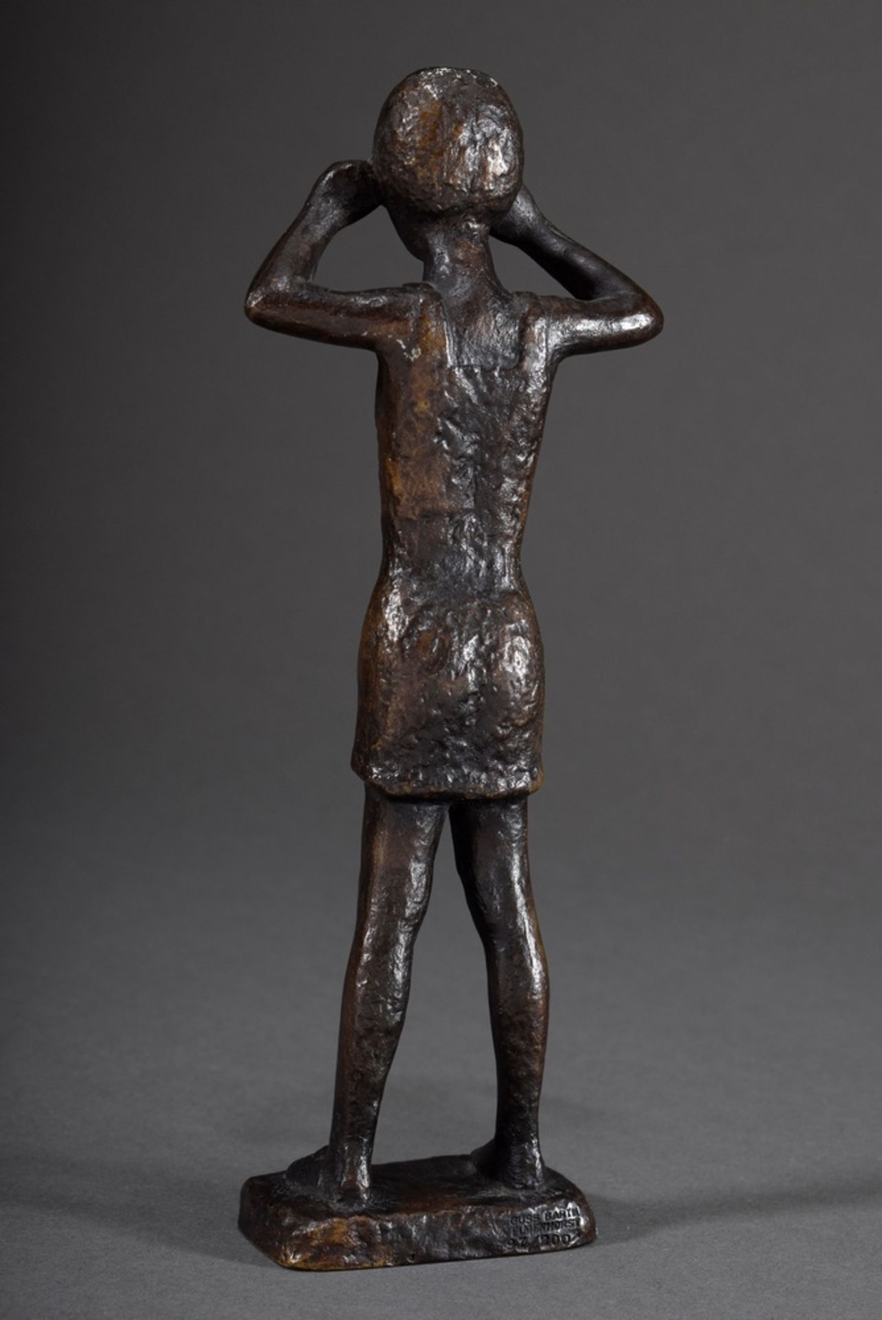 Meyer, Ehler (1923-2002) "Jasmine", bronze, 97/200, cast Barth Elmenhorst, art award 1979 of the fo - Image 2 of 6