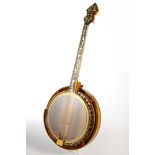 Tenor Banjo, Weymann & Son, Philadelphia Pennsylvania, Modell Style No. 4, USA 1924, Seriennummer 3