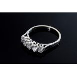 WG 585 Ring mit Brillanten (zus. ca. 0.50ct/VSI/TCR), 3,1g, Gr. 57,5