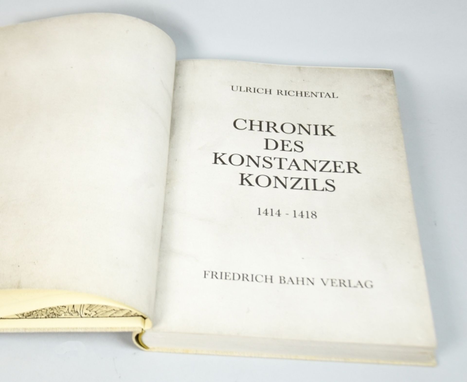 RICHENTAL "Chronik des Konstanzer Konzils. 1414-1418" - Image 3 of 5