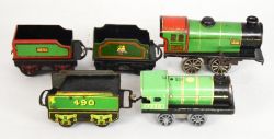 2 HORNBY-LOKS mit Tender