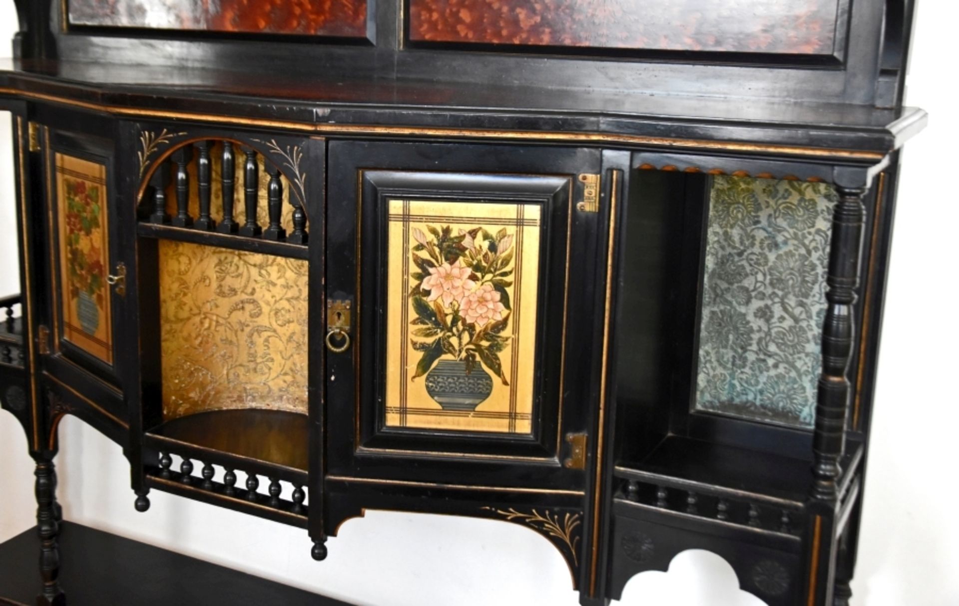 JUGENDSTIL HALBSCHRANK - Bild 3 aus 3