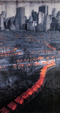 CHRISTO "The Gates - Project for Central Park, New York City"