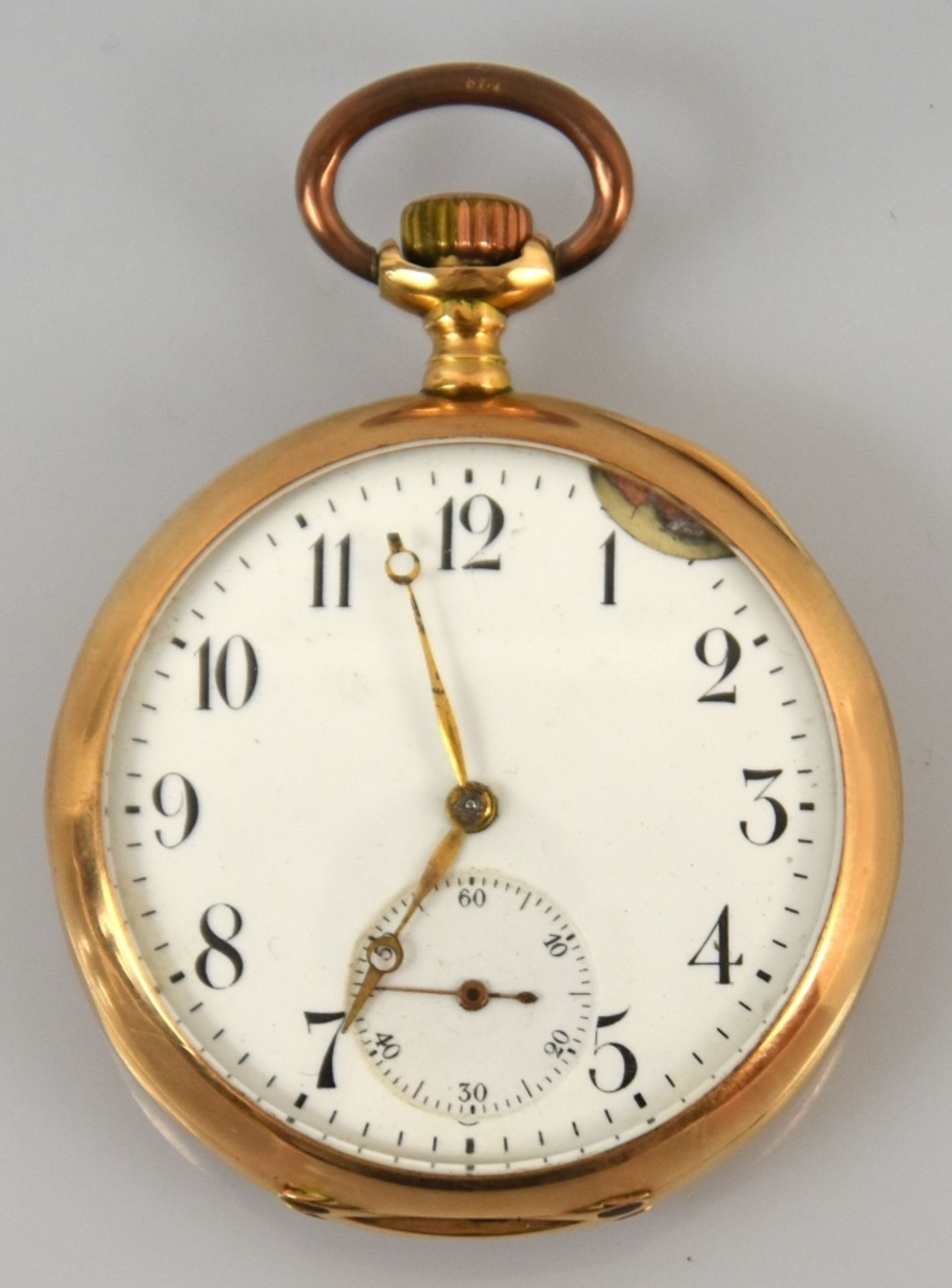 TASCHENUHR Gold 14ct