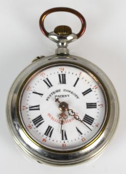 TASCHENUHR Systéme Roskopf Patent 1st