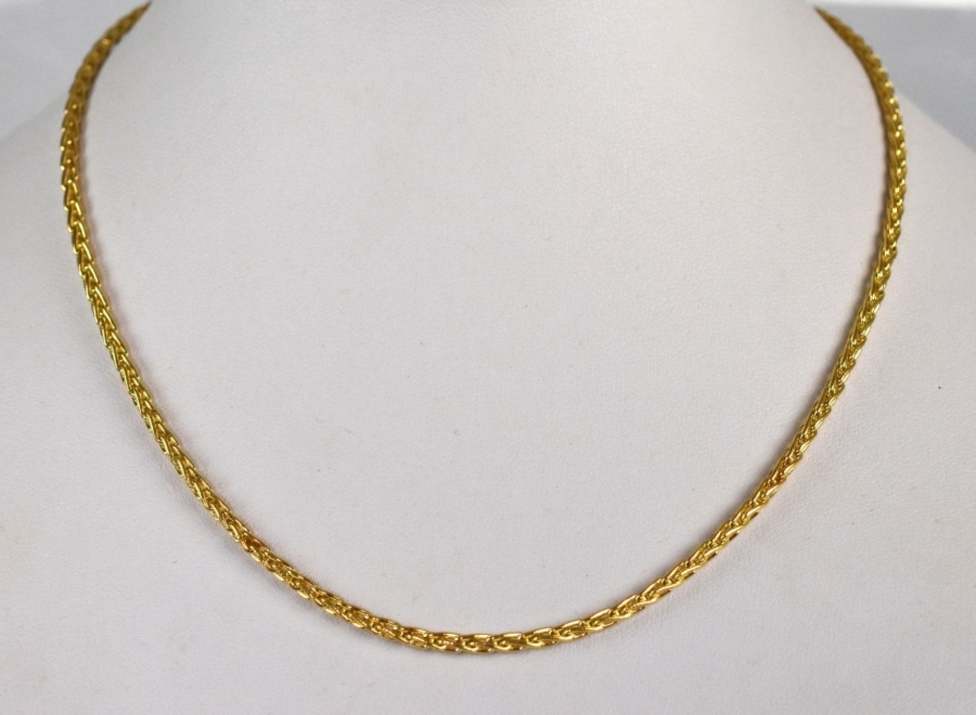 COLLIER Gelbgold 18ct - Image 2 of 2