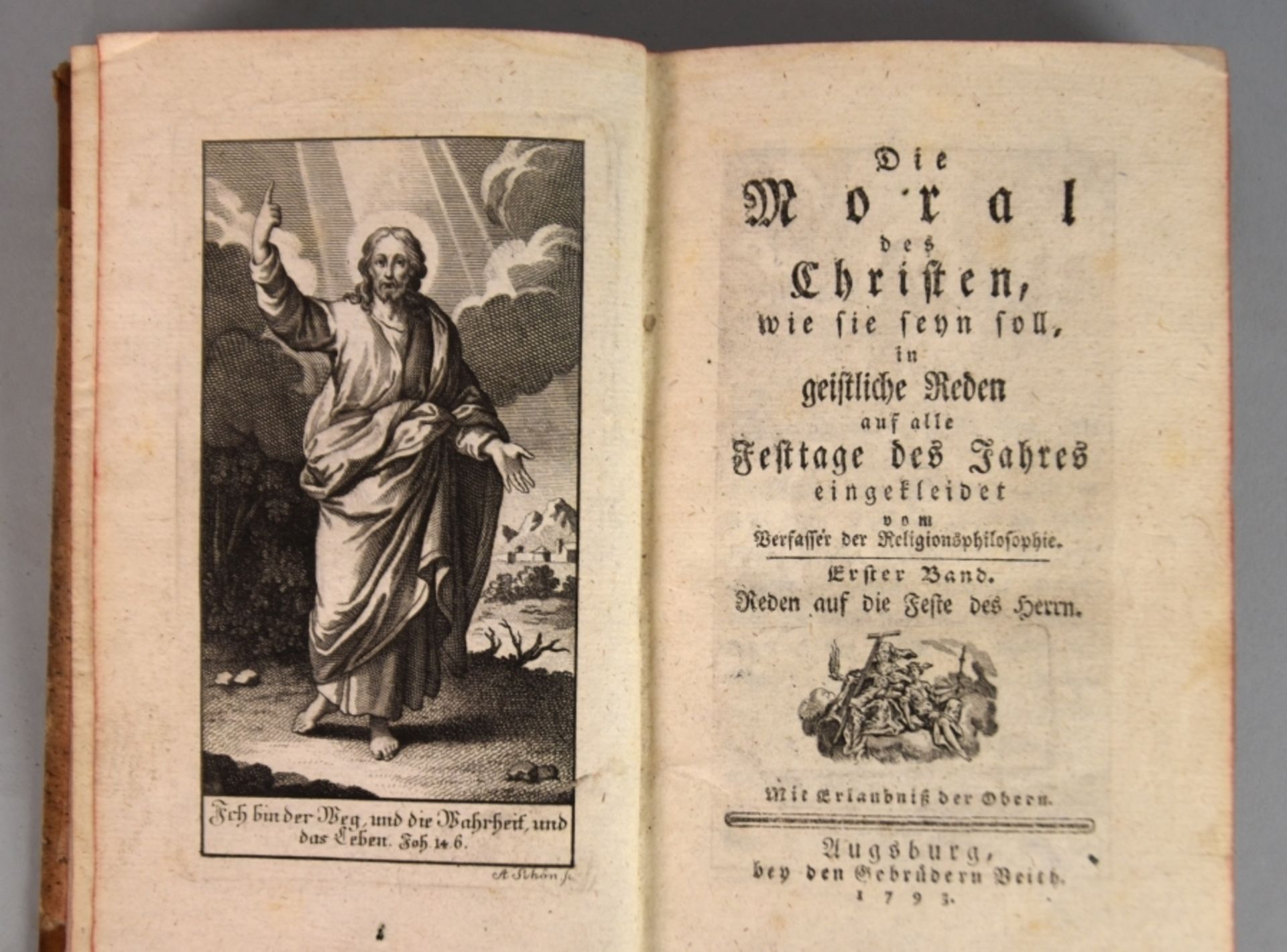 CHRISTLICHE LITERATUR drei Werke 18.Jh.: Von Stochenau, Riga, Cramer - Bild 4 aus 4