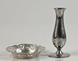 LOT 2tlg kleine SCHALE und VASE