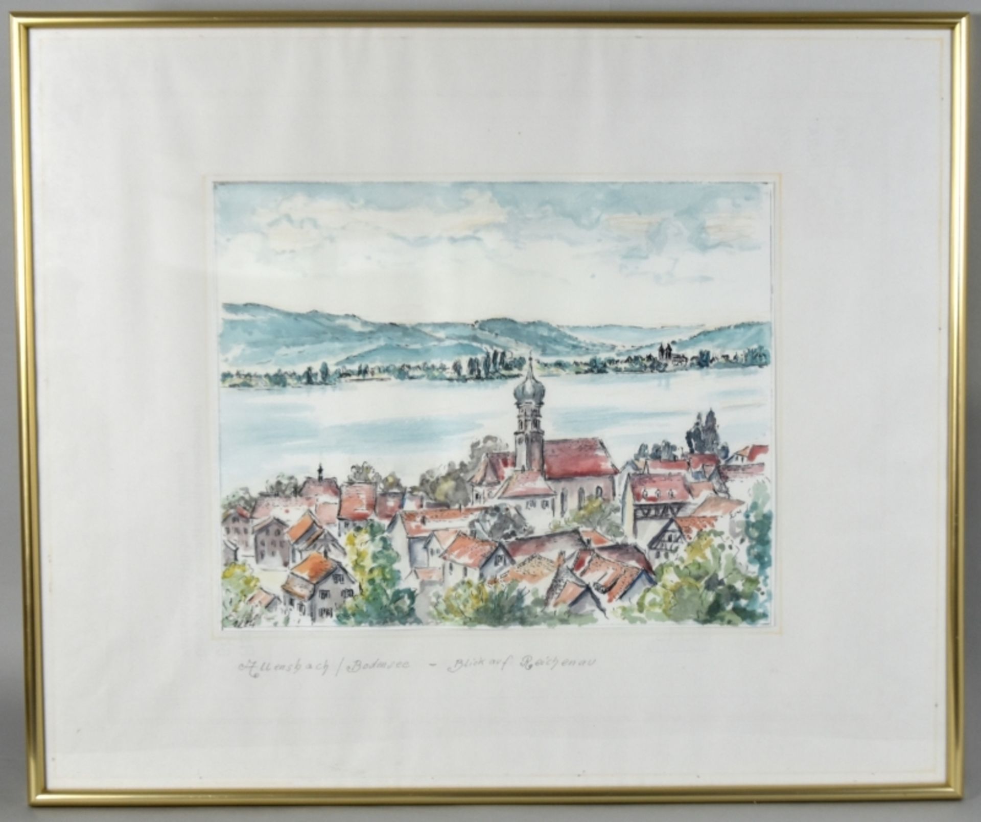 KLOTZ "Blick von Allensbach auf die Reichenau" - Bild 2 aus 3