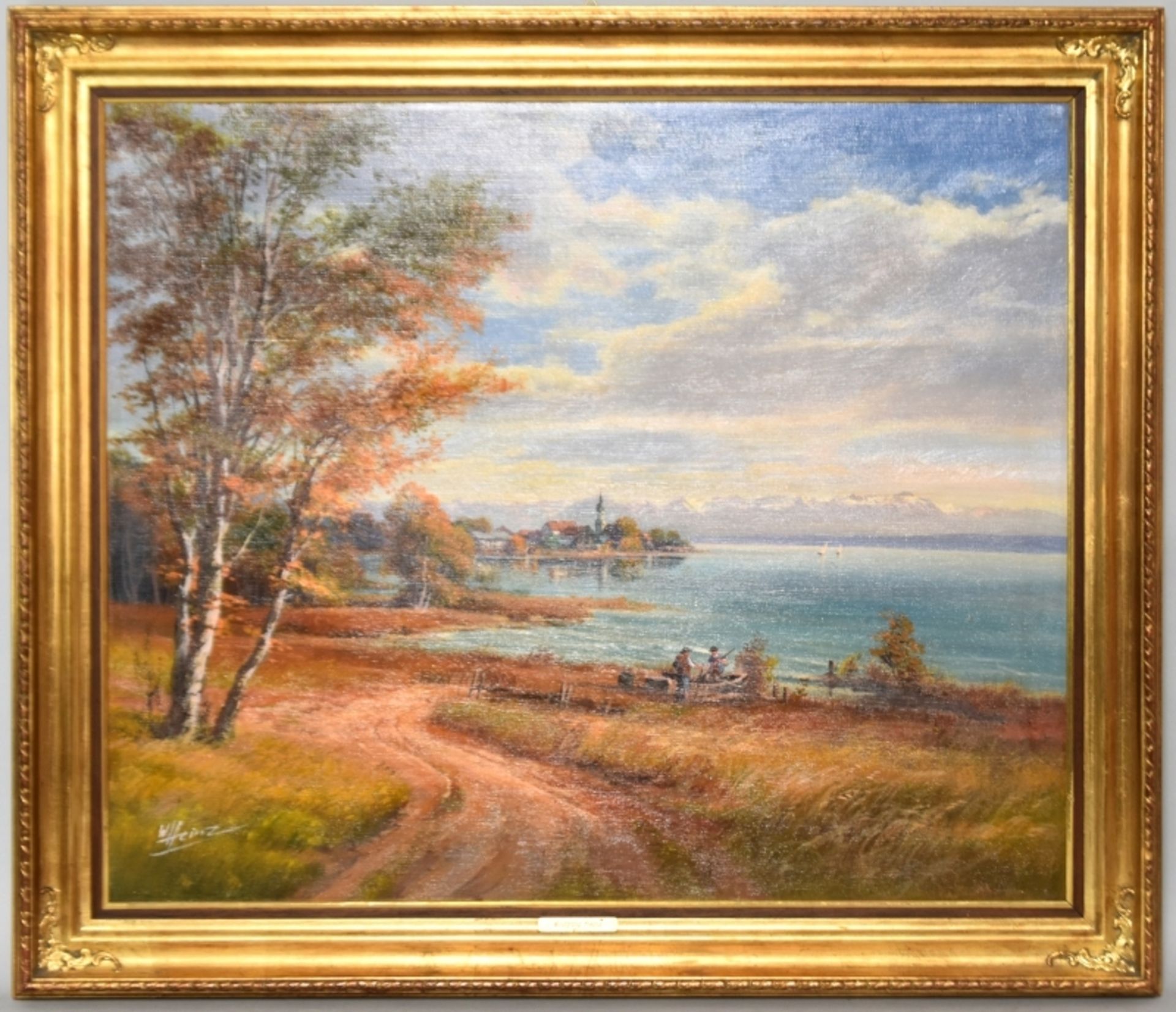 Heinz Wolfgang "Wasserburg am Bodensee" - Image 2 of 5