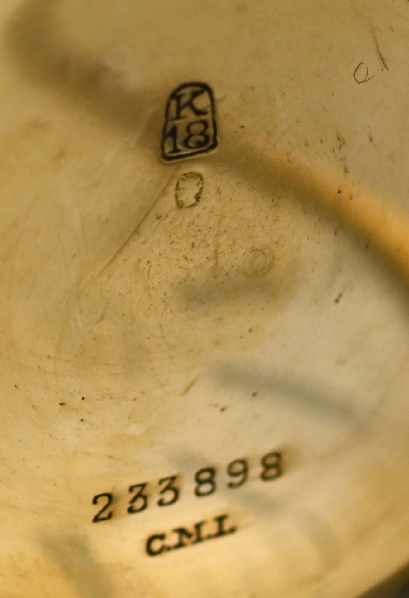 TASCHENUHR Chronometer, Invar, Gold, 18ct. - Image 5 of 5