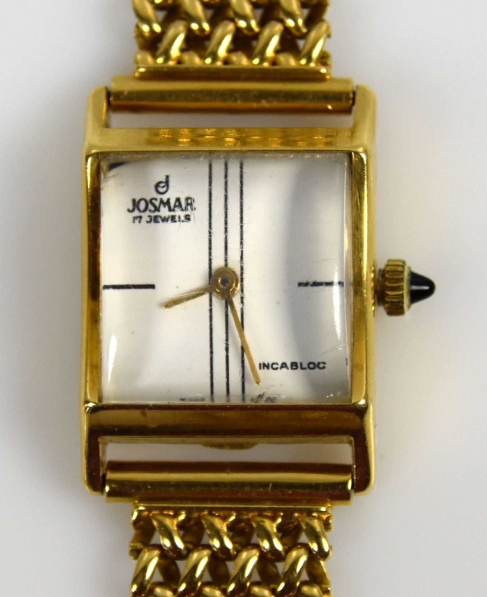 DAMENARMBANDUHR Josmar, Handaufzug, Gold 18ct - Image 2 of 3