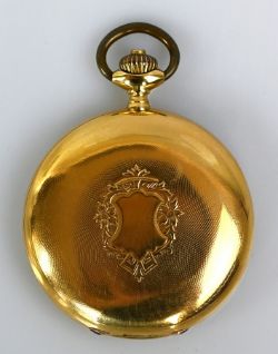 TASCHENUHR Chronometer, Invar, Gold, 18ct.