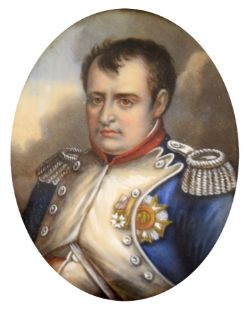 MINIATURMALEREI  "Napoleon"