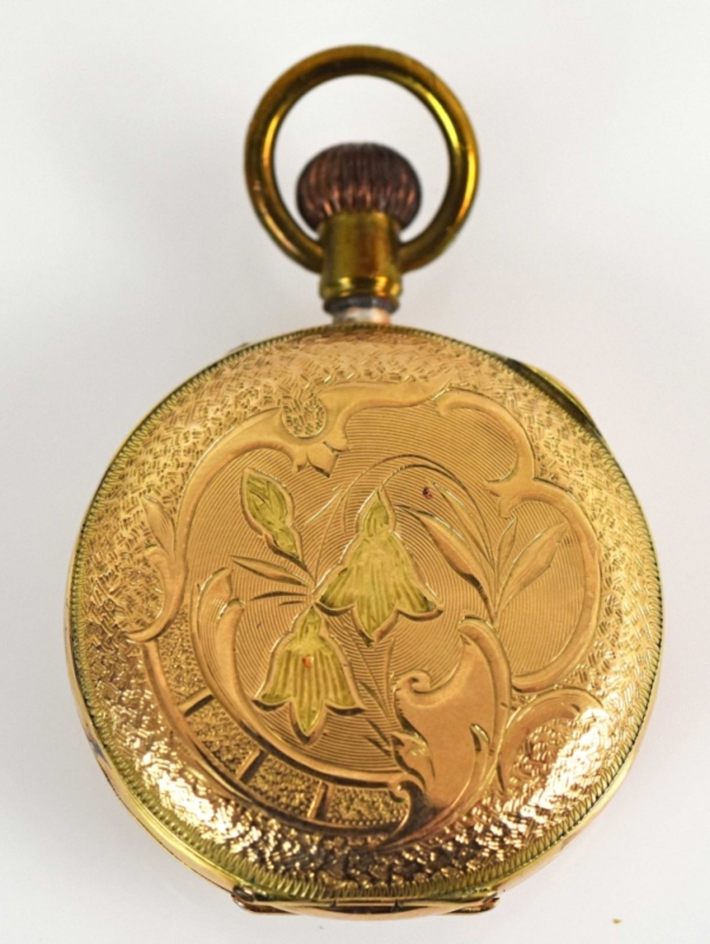 KLEINE TASCHENUHR Damentaschenuhr Gold 585 - Image 2 of 4