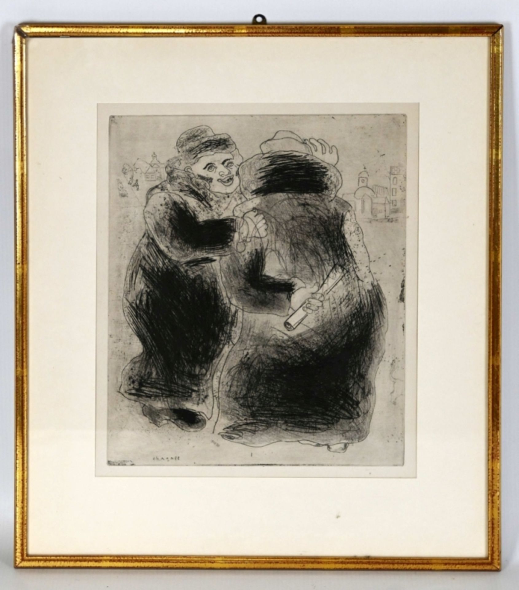 CHAGALL "Zwei Rabiner" - Image 3 of 4