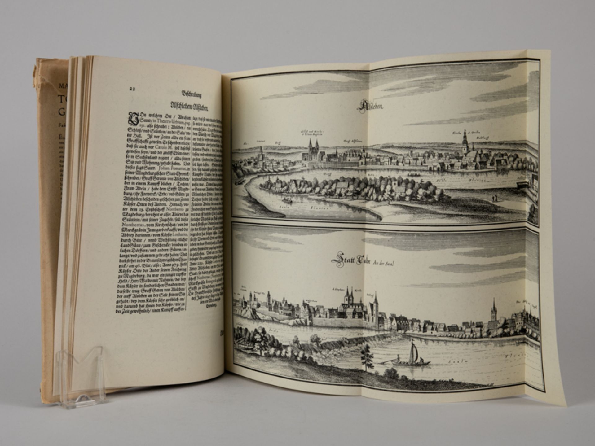 Faksimile-Buchausgabe "Merian Topographia Germaniae/ Niedersachsen 1653", Kassel/Basel 1962. Mi - Bild 4 aus 4