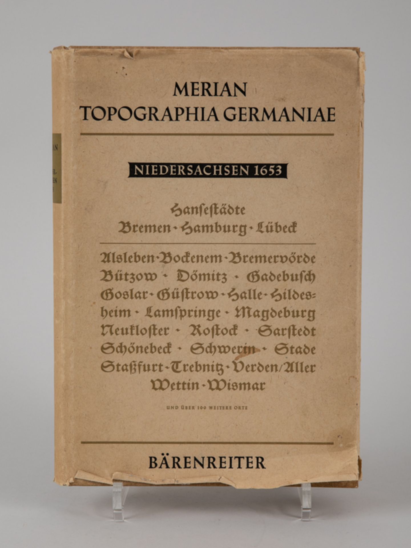 Faksimile-Buchausgabe "Merian Topographia Germaniae/ Niedersachsen 1653", Kassel/Basel 1962. Mi - Bild 2 aus 4