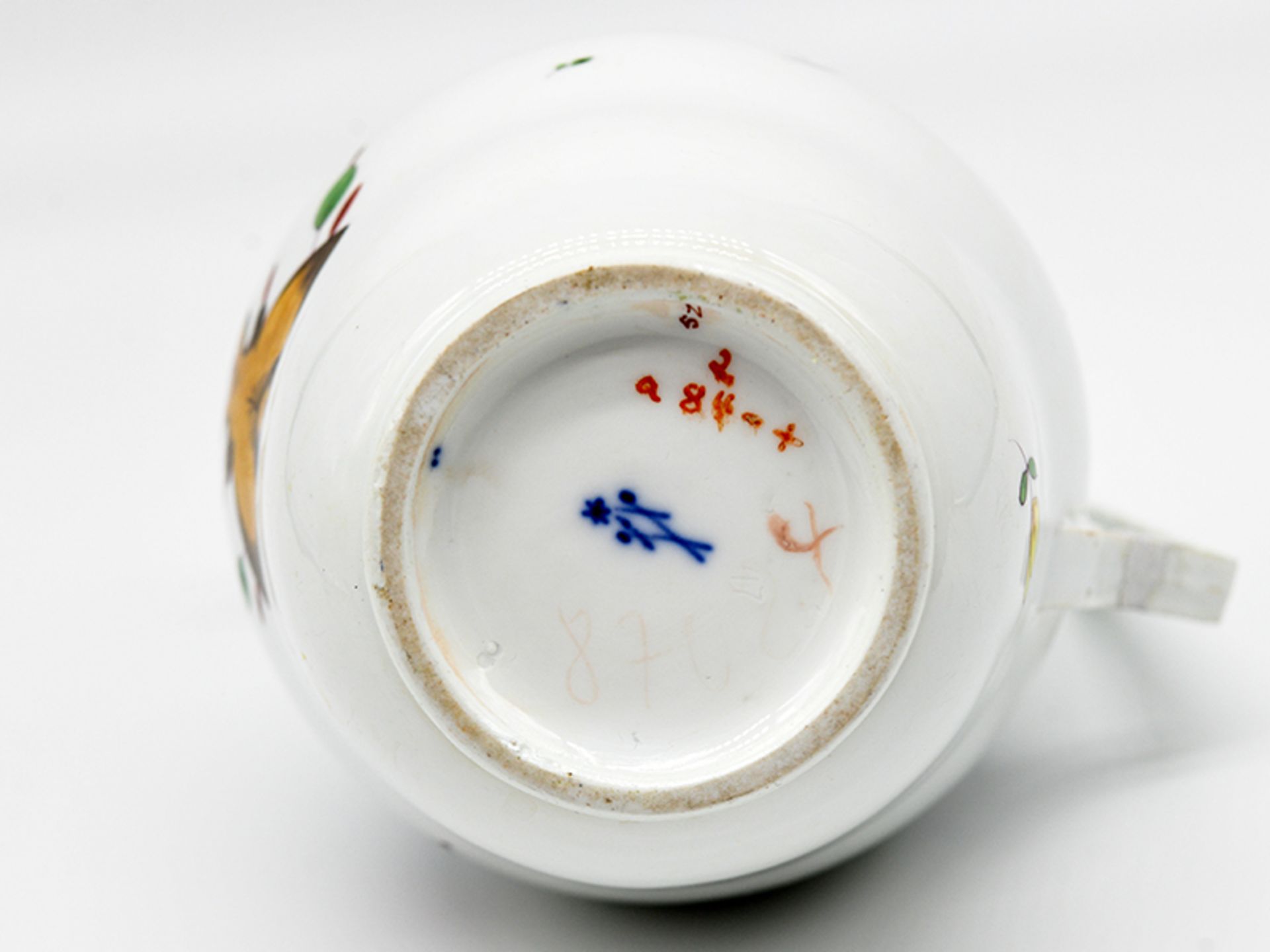 Kaffeekanne mit Kakiemon-Dekor, Meissen, 1774 - 1814 (Marcolini-Zeit). brWeiÃŸporzellan mit - Image 4 of 7