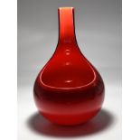 Vase "Spoon", Entwurf Luca Nichetto, 2004, Salviati/Murano, 2006. brMehrschichtiges, leuchtendes