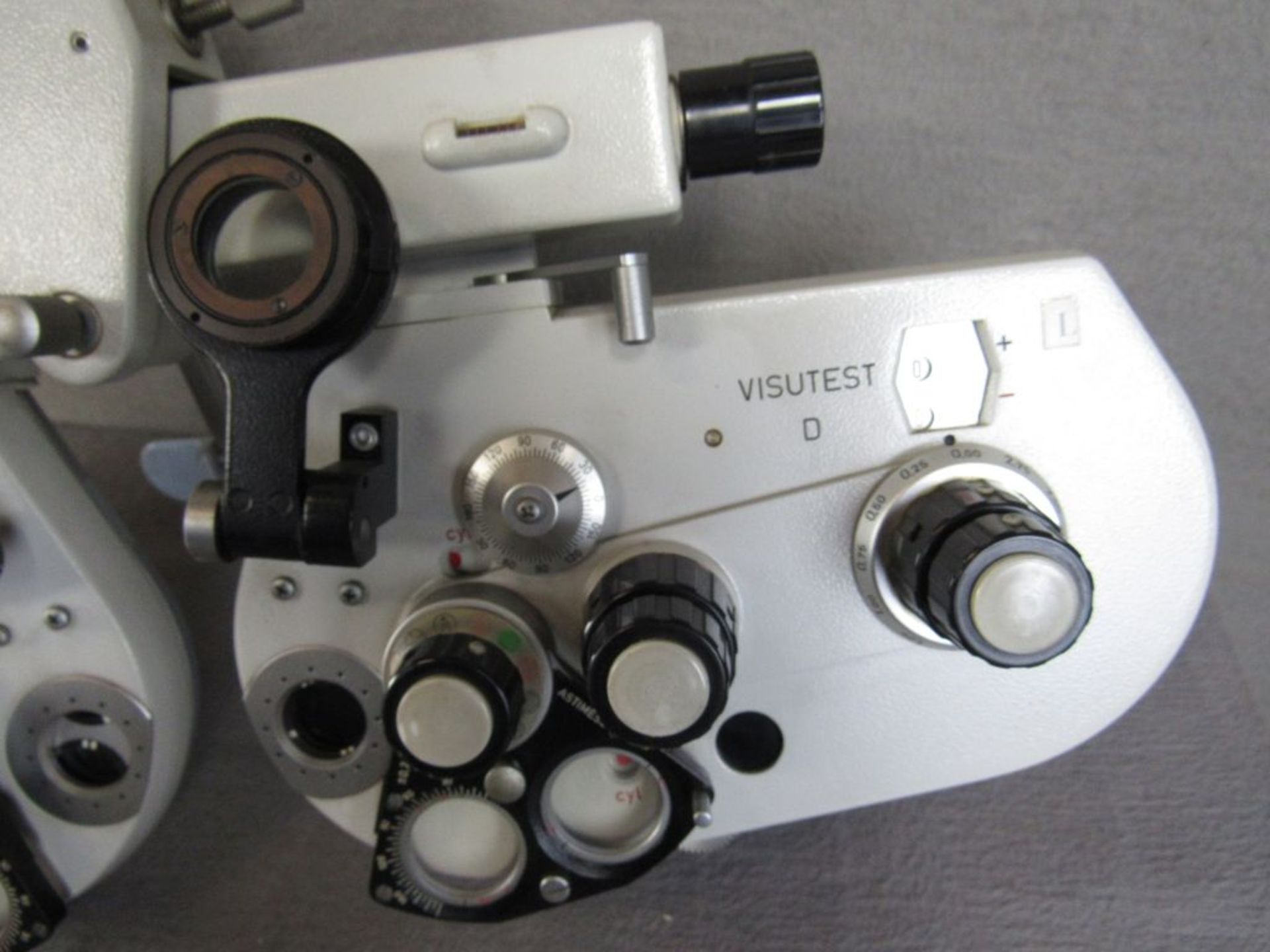 Ärztliches Gerät aus Nachlaß eines Augenarztes Visotest Möller und Wedel mit Haltearm - Image 3 of 8