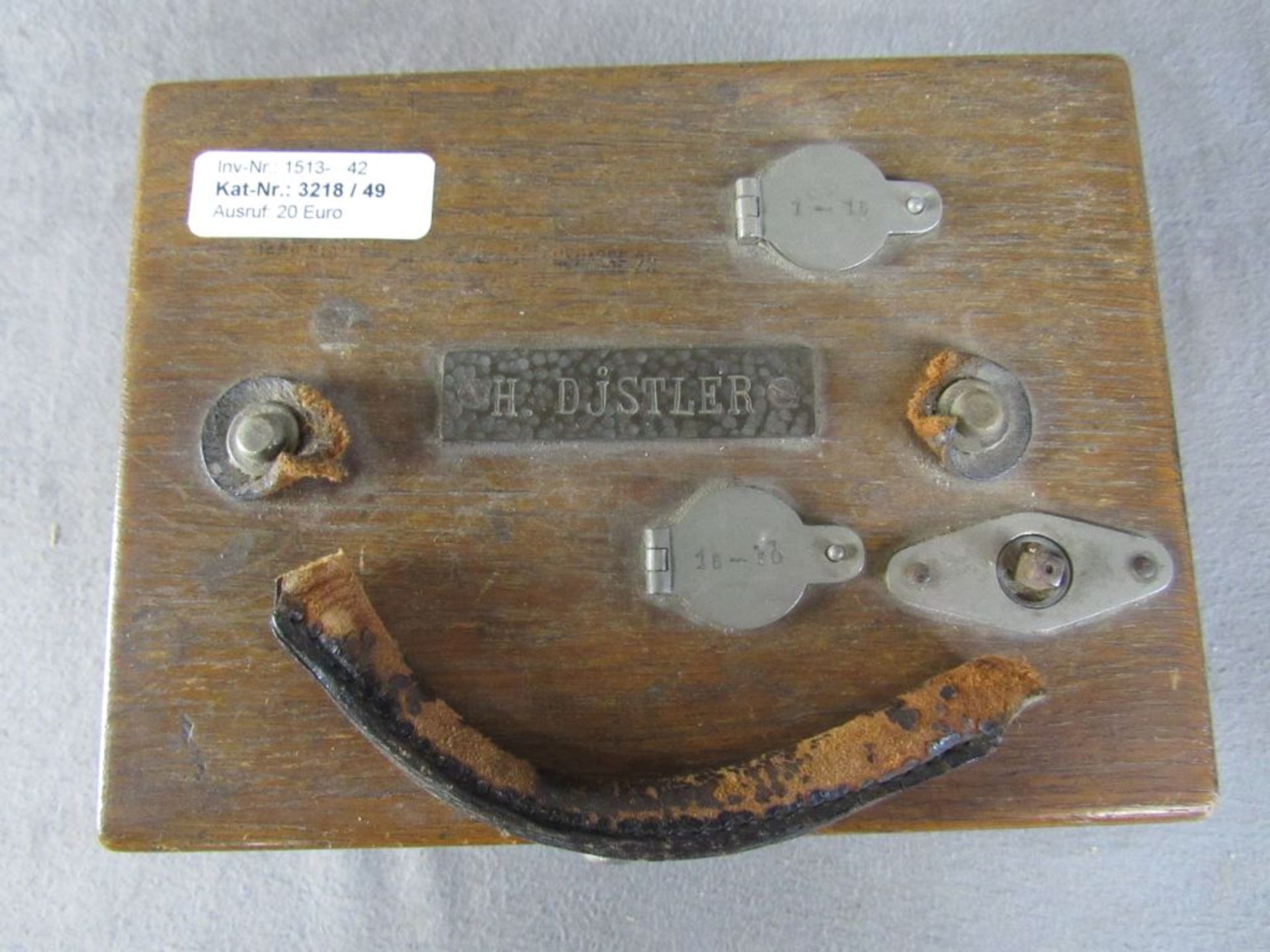 Seltene antike Taubenuhr 30er Jahre mechanisch ungeprüft - Image 2 of 6