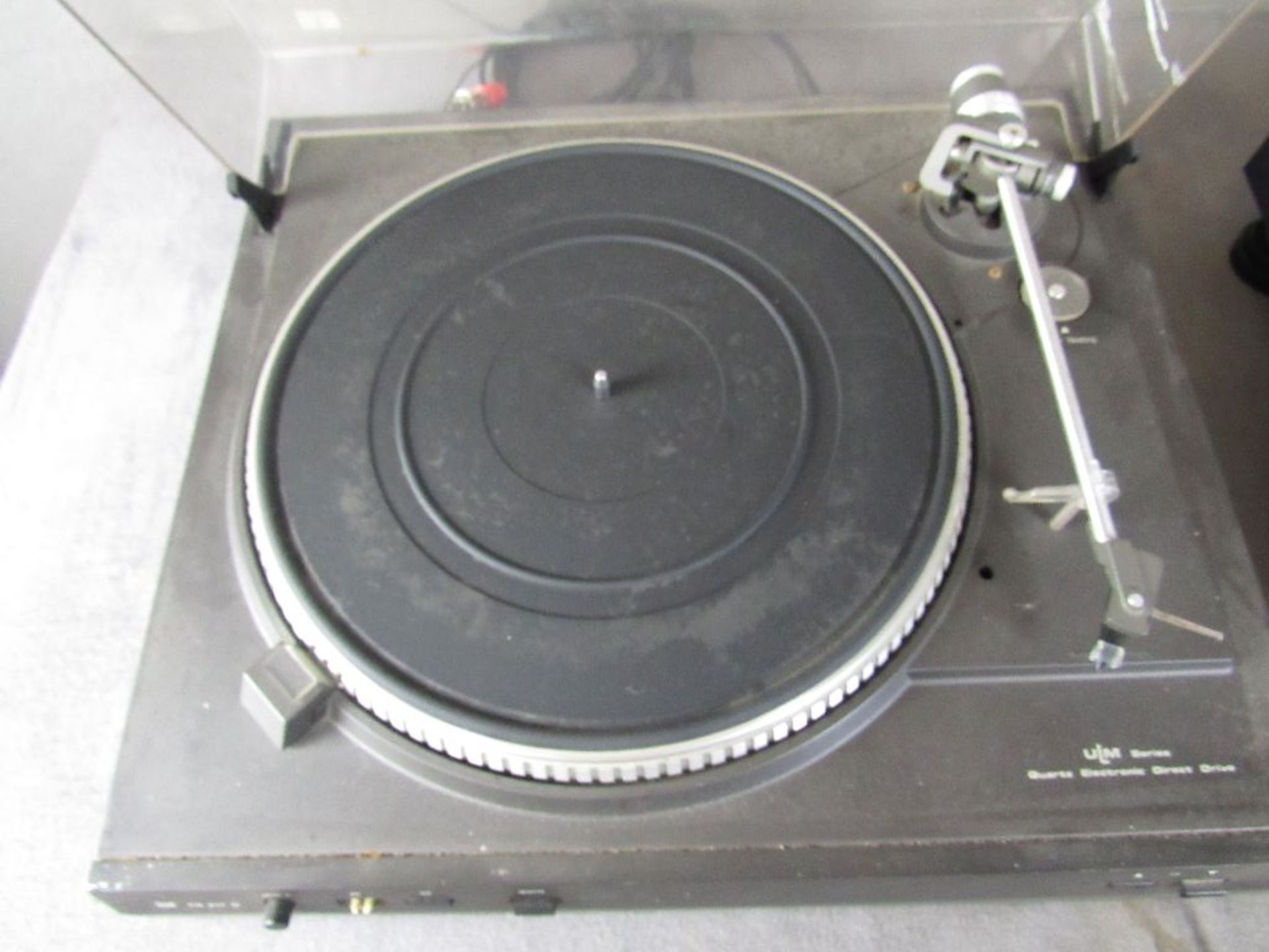 Zwei Plattenspieler 1x Dual 1xCuo denki Disco 4000 Turntable ungeprüft - Image 5 of 9