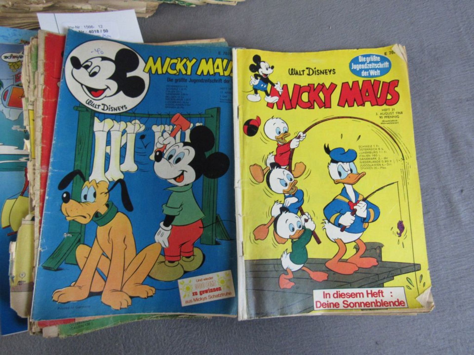 Lot alte Micky Maus ab 1954 - Bild 6 aus 7