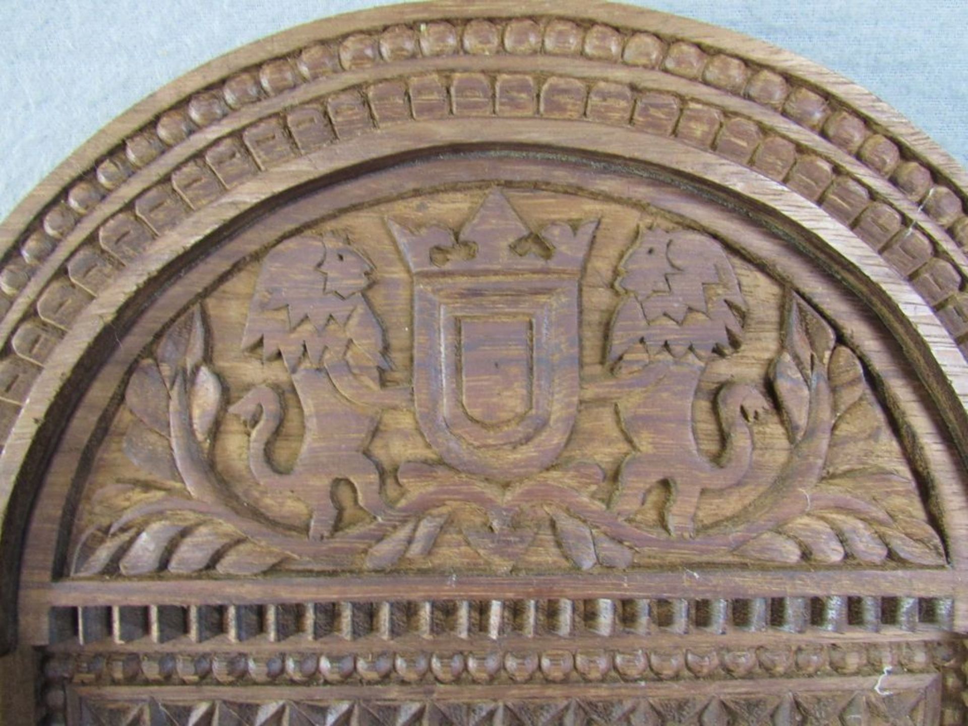 Wappenbild mit Türen zum Öffnen 45x34cm - Image 2 of 6