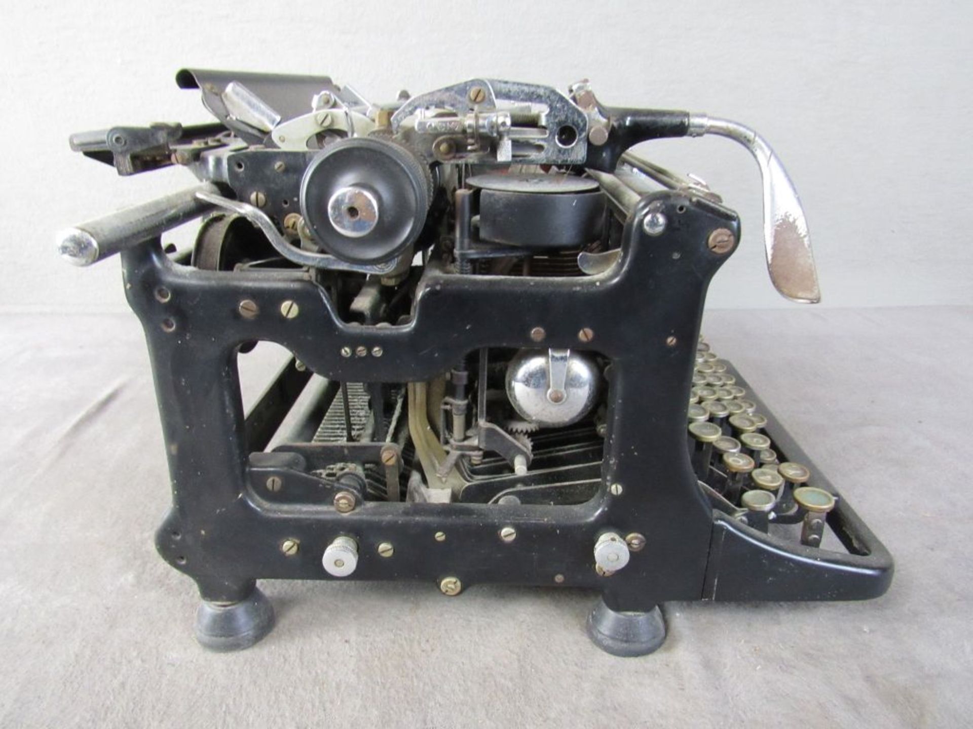 Antike Schreibmaschine Continental Glastasten - Image 6 of 9