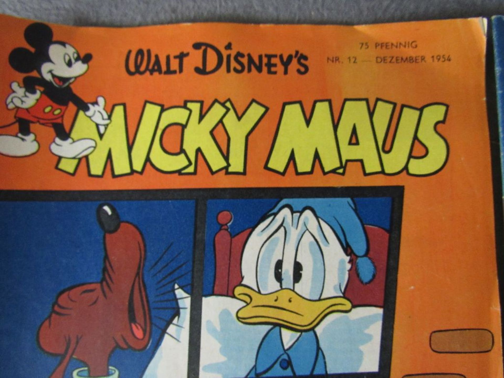 Konvolut Mickey Maus Hefte 7 Stück 1954 + 2x Sonderheft - Image 3 of 4