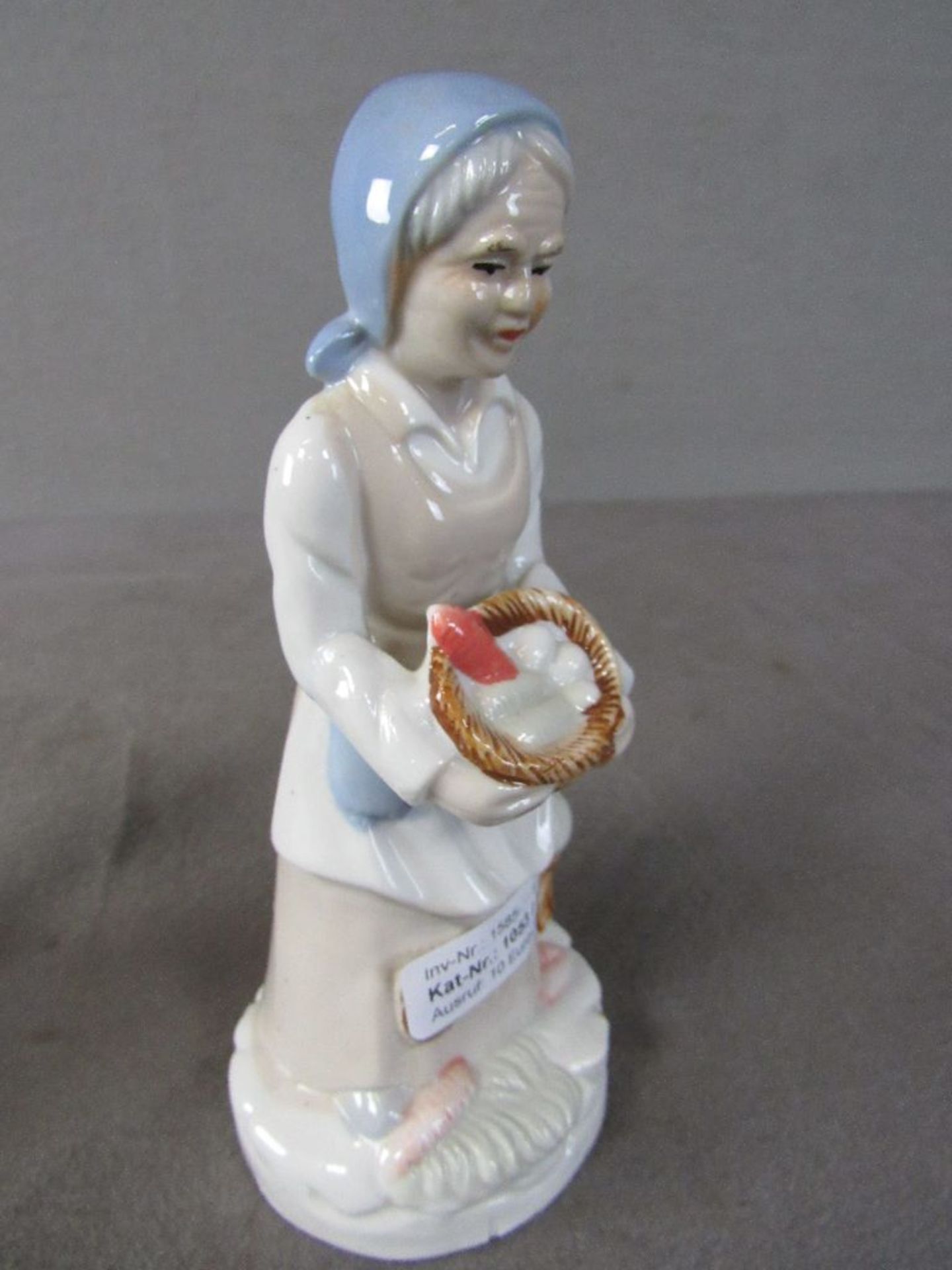 Zwei Porzellan Figuren Frau und Mann Höhe:ca.20cm - Image 5 of 8