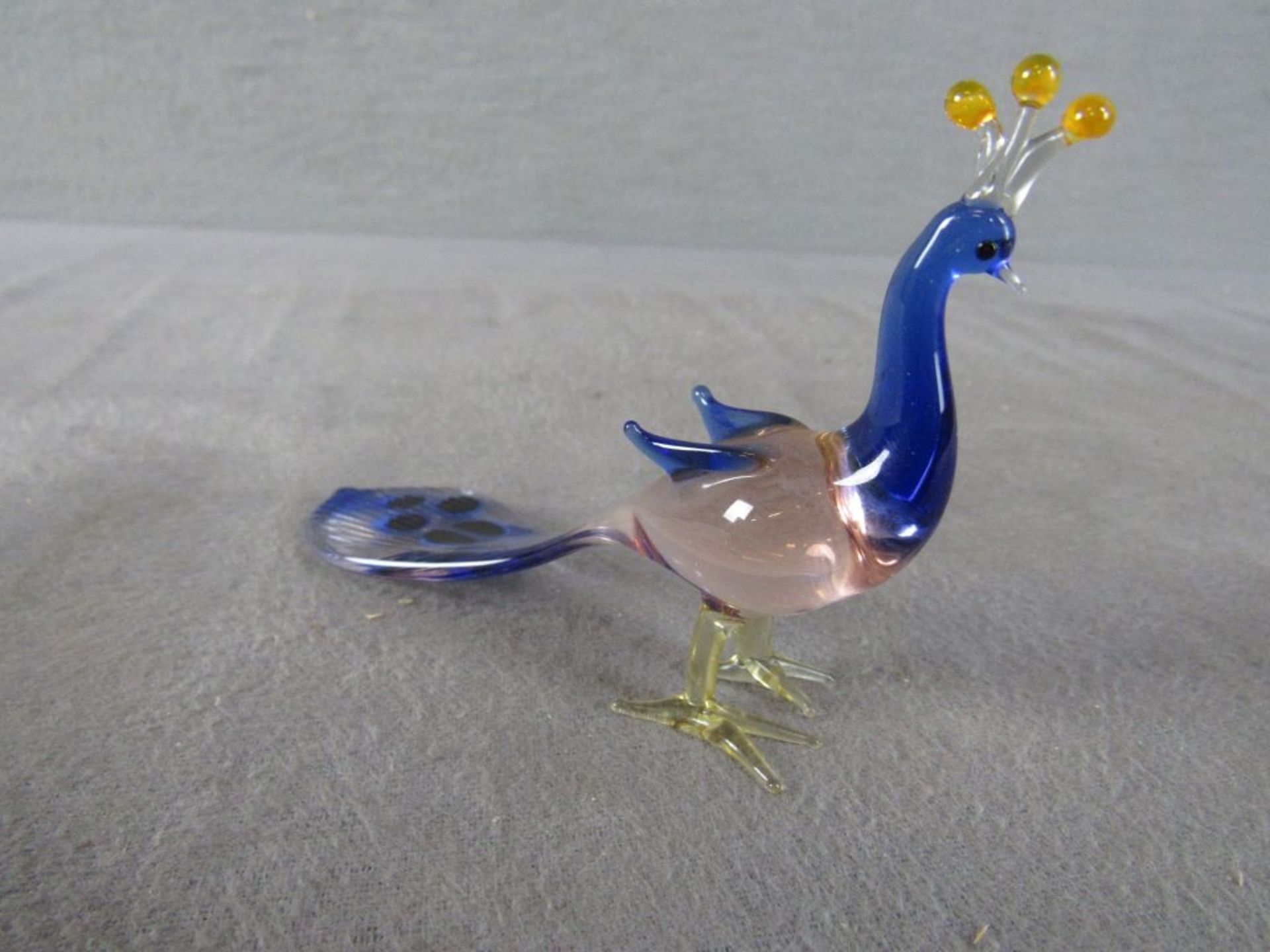 Konvolut von sechs Glasfiguren unter anderem Lauscher und Swarovski - Bild 6 aus 6