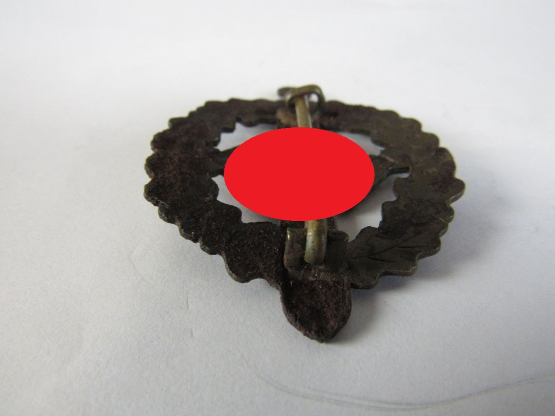 SA Sportabzeichen in Bronze rückseitig mit Hersteller und Nummer 691796 original 2.WK - Image 5 of 5