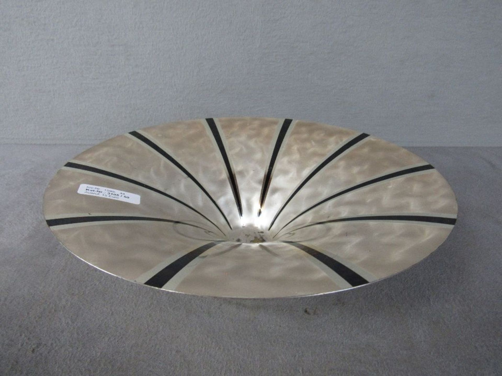 Schöne Art Deco 30er Jahre WMF Ikora Schale auf drei Füßen 35cm Durchmesser