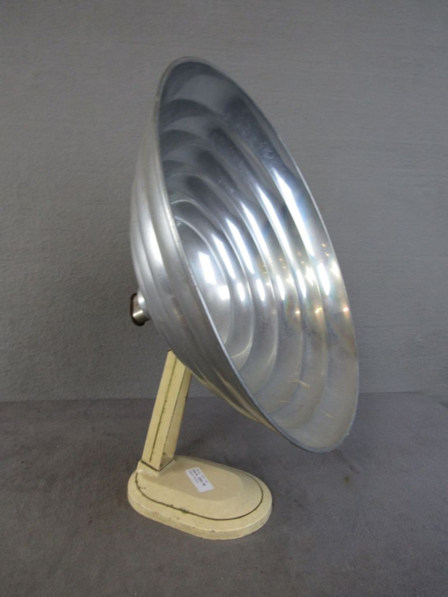 Tischlampe Bauhaus 40er Jahre Aluschirm Durchmesser:37,5cm