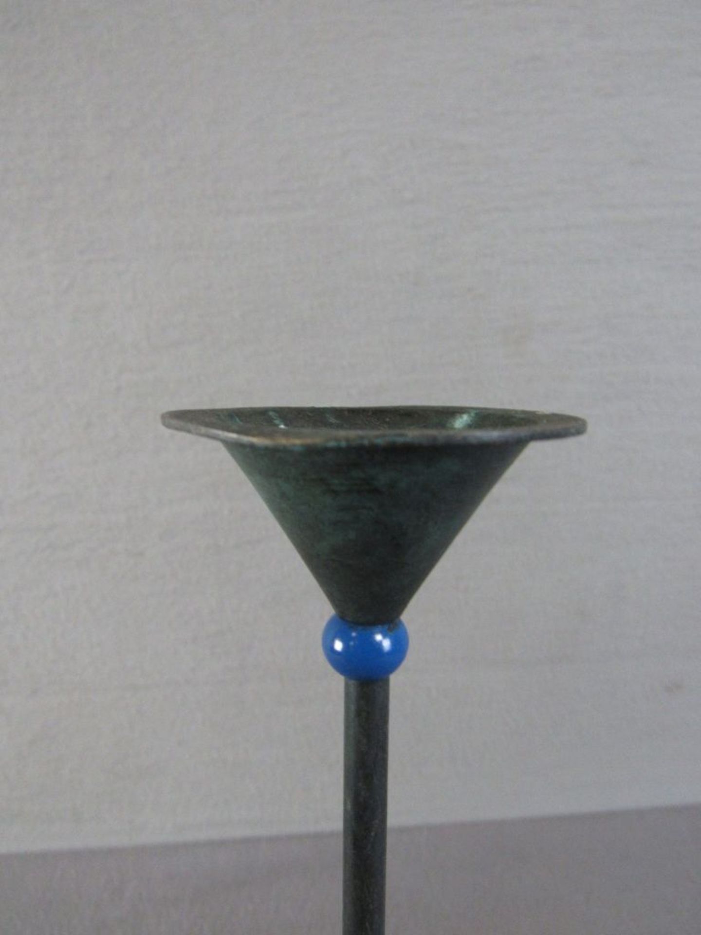 Vintage Kerzenständer Bronzeguß Milano Höhe:32cm Design - Image 3 of 4