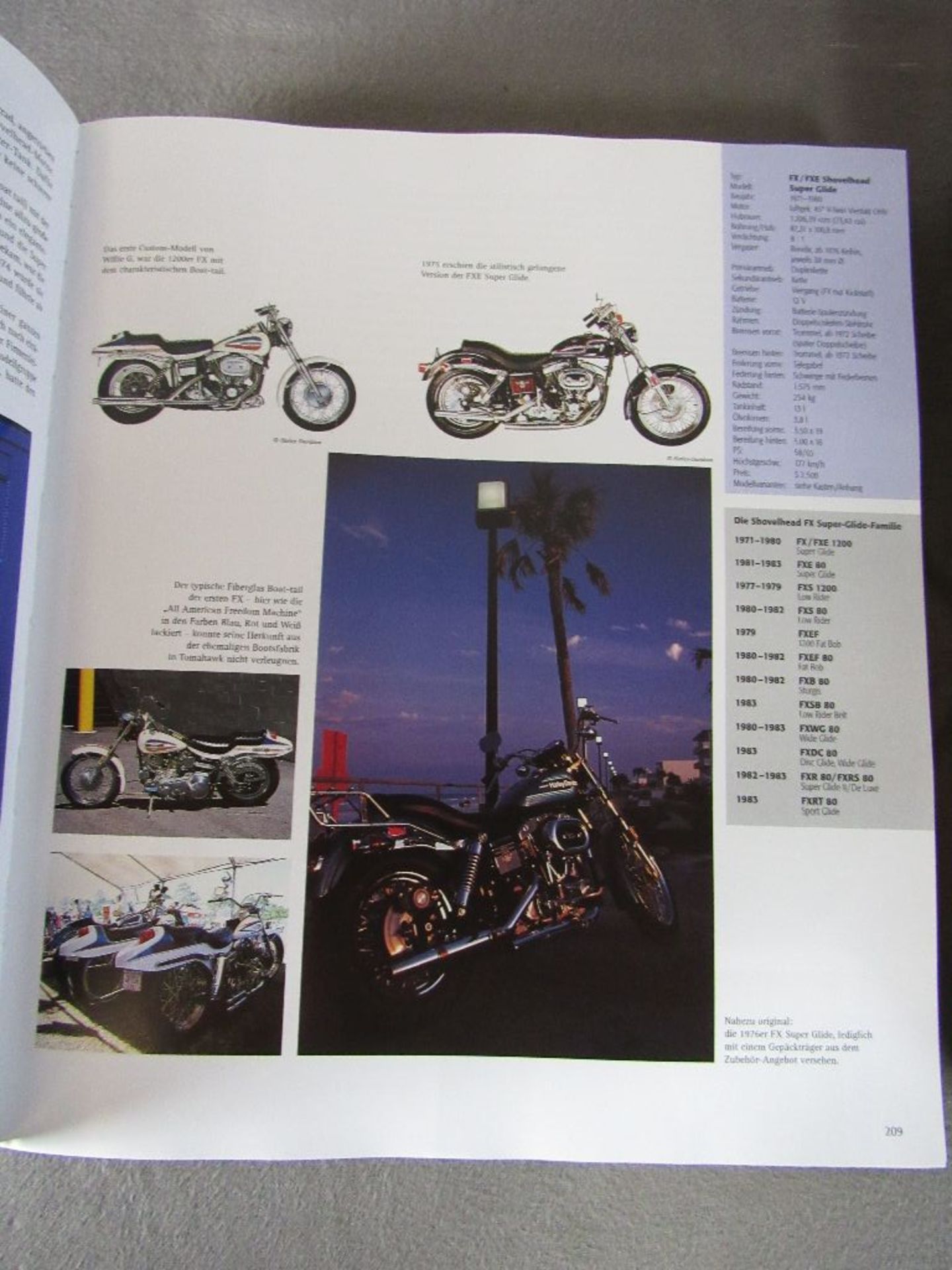 Drei großformatige Harley Davidson Bücher 1x im Schuber - Image 4 of 5