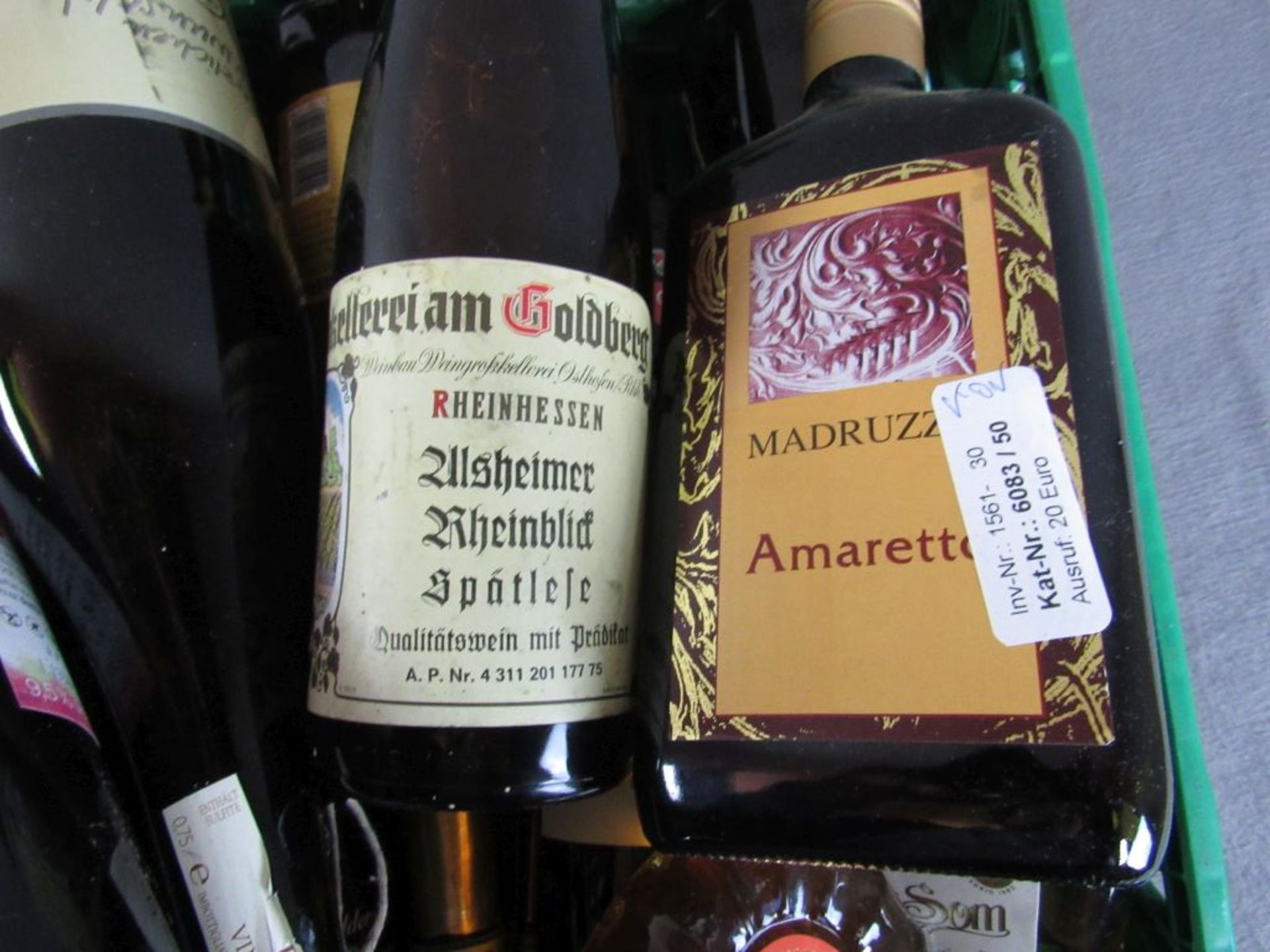 Großes Konvolut Alkohol Weine und Hochprozentiges - Image 3 of 5