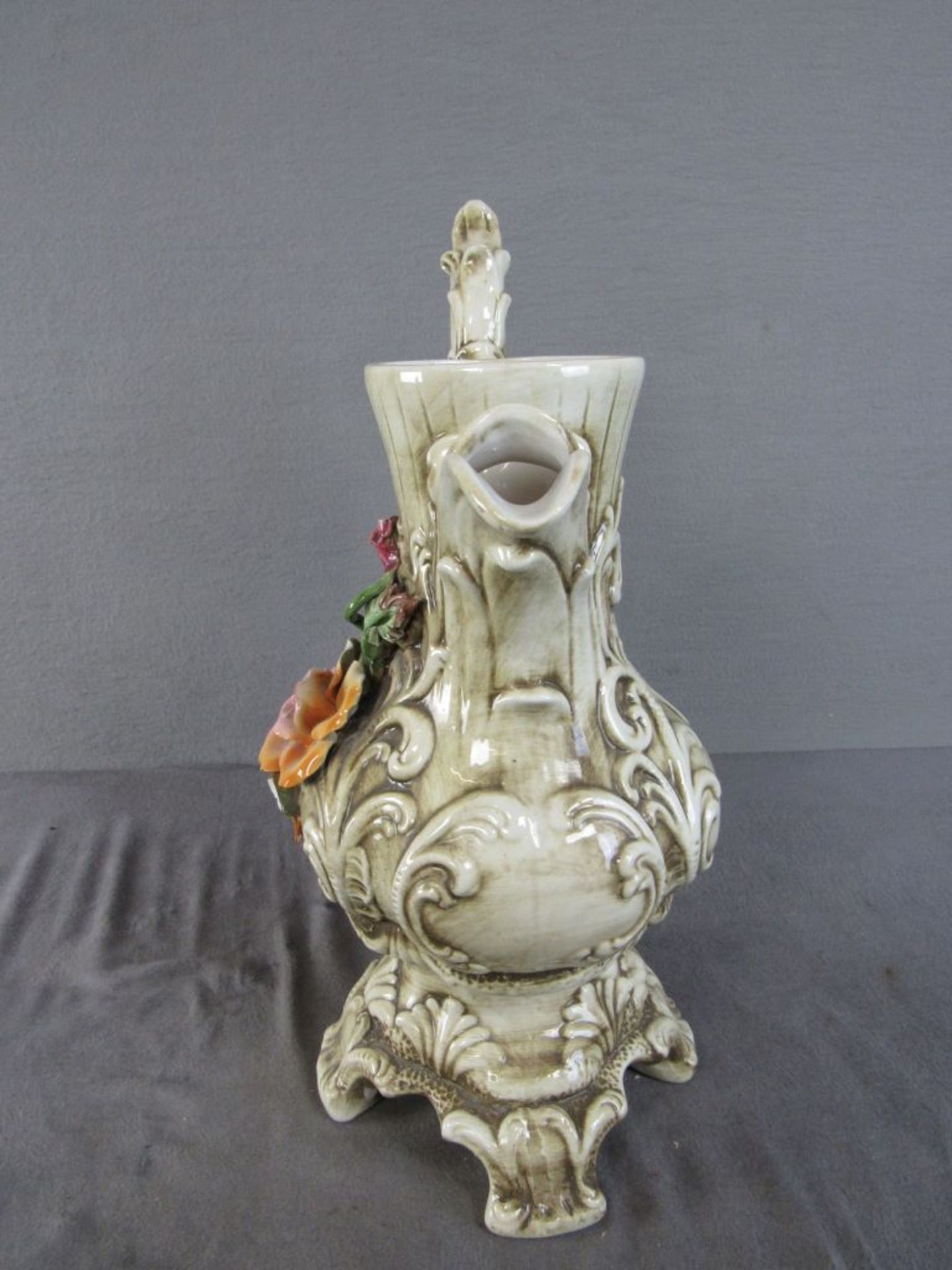 Großer Keramik Henkelkrug Italien Höhe:44cm - Image 3 of 7