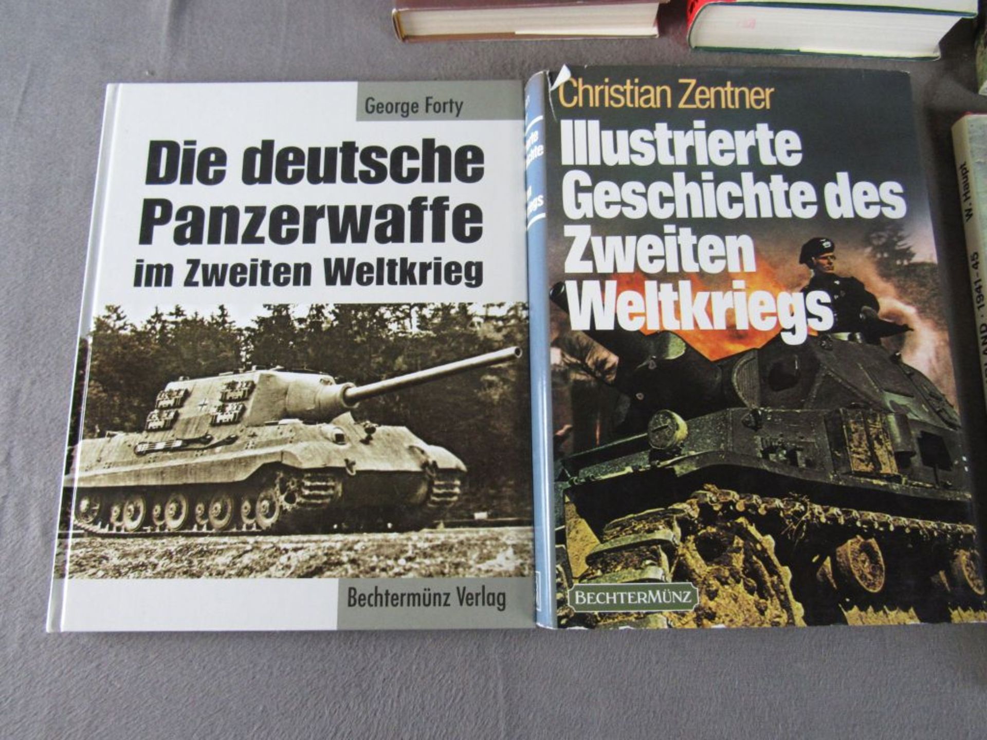 Konvolut Bücher 8 Stück über Panzer interessante Stücke anbei - Image 3 of 7