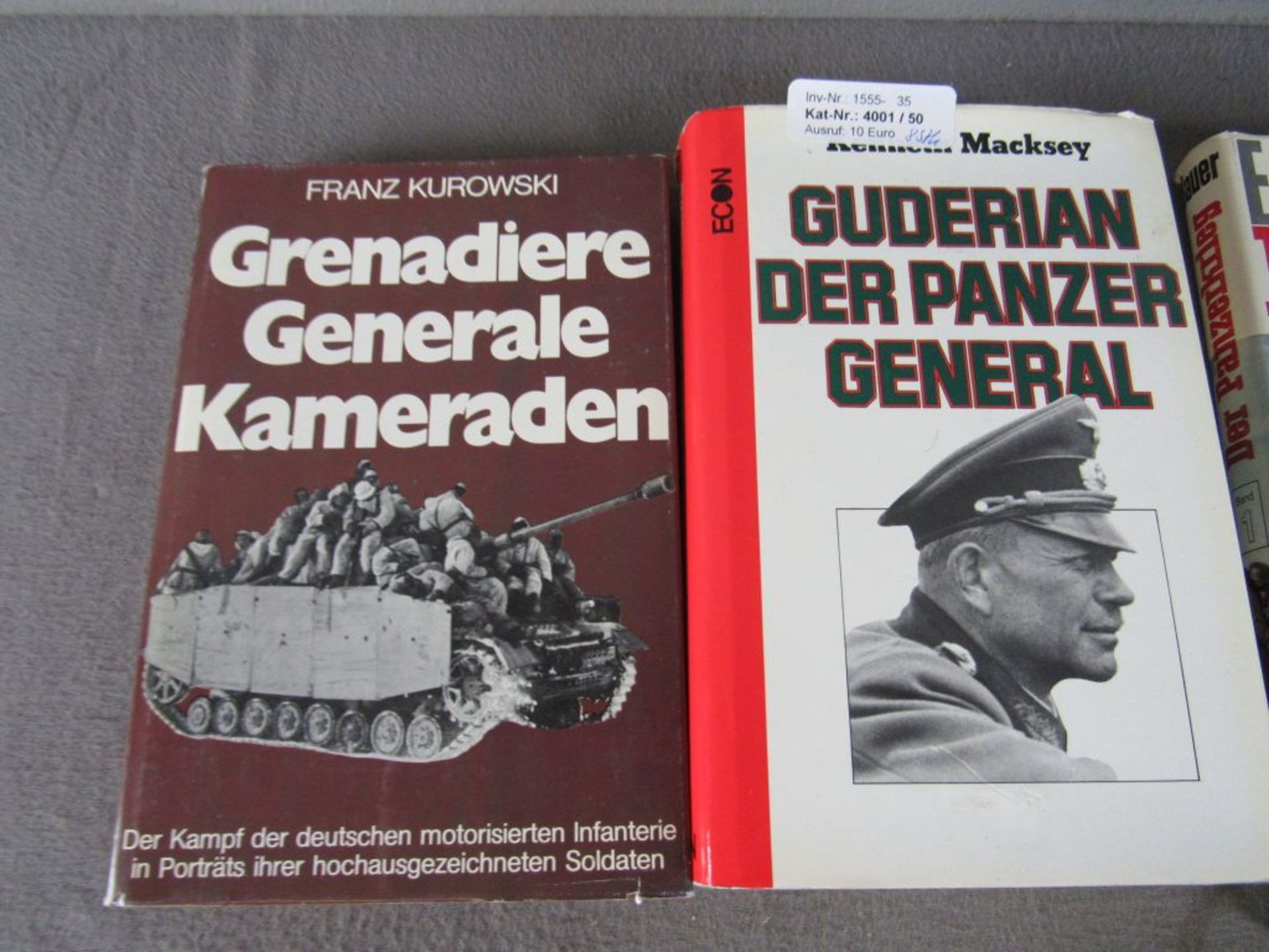 Konvolut Bücher 8 Stück über Panzer interessante Stücke anbei - Image 6 of 7