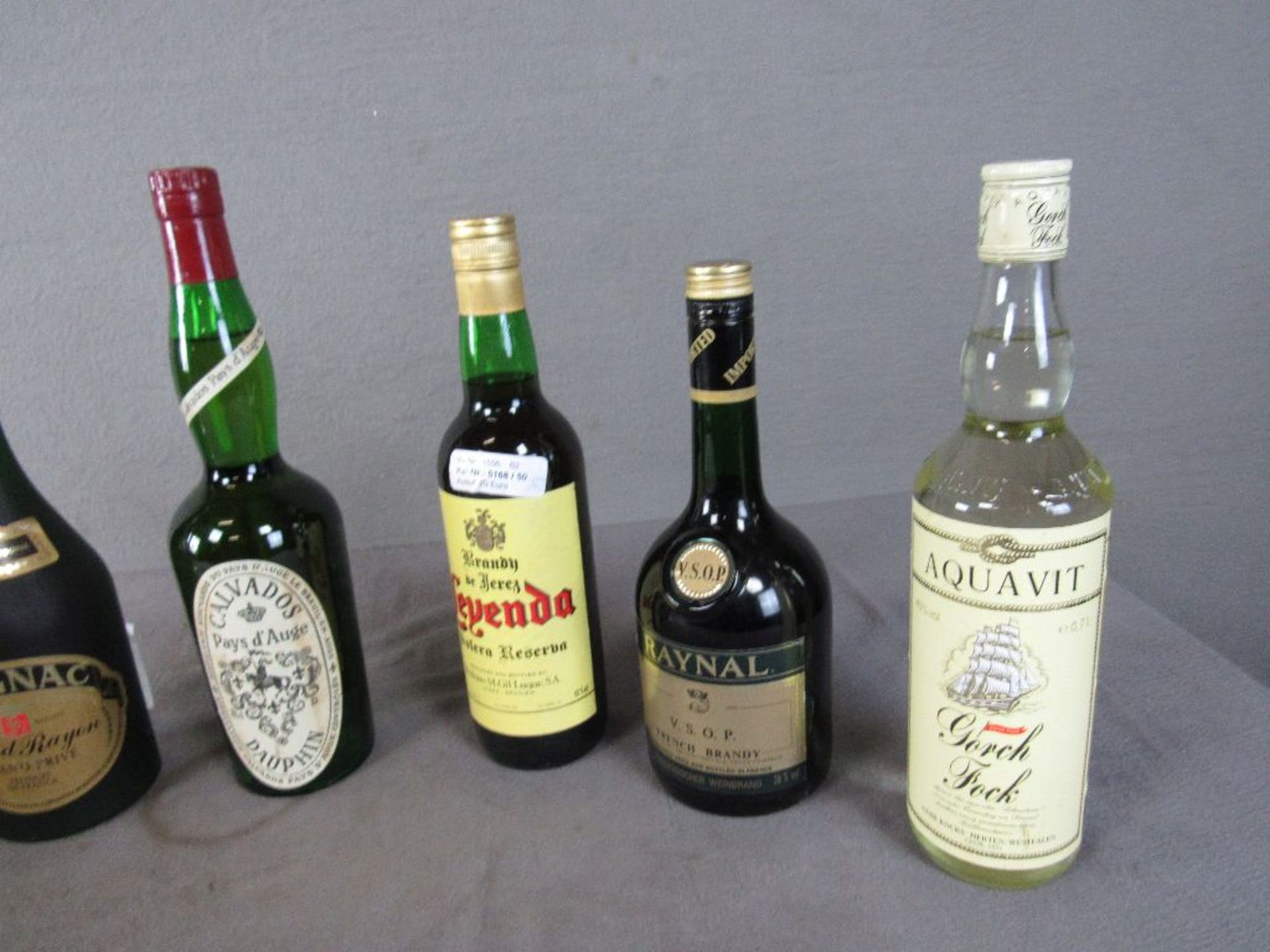 Konvolut alkoholische Getränke hochprozentig Brandy und anderes - Bild 5 aus 6