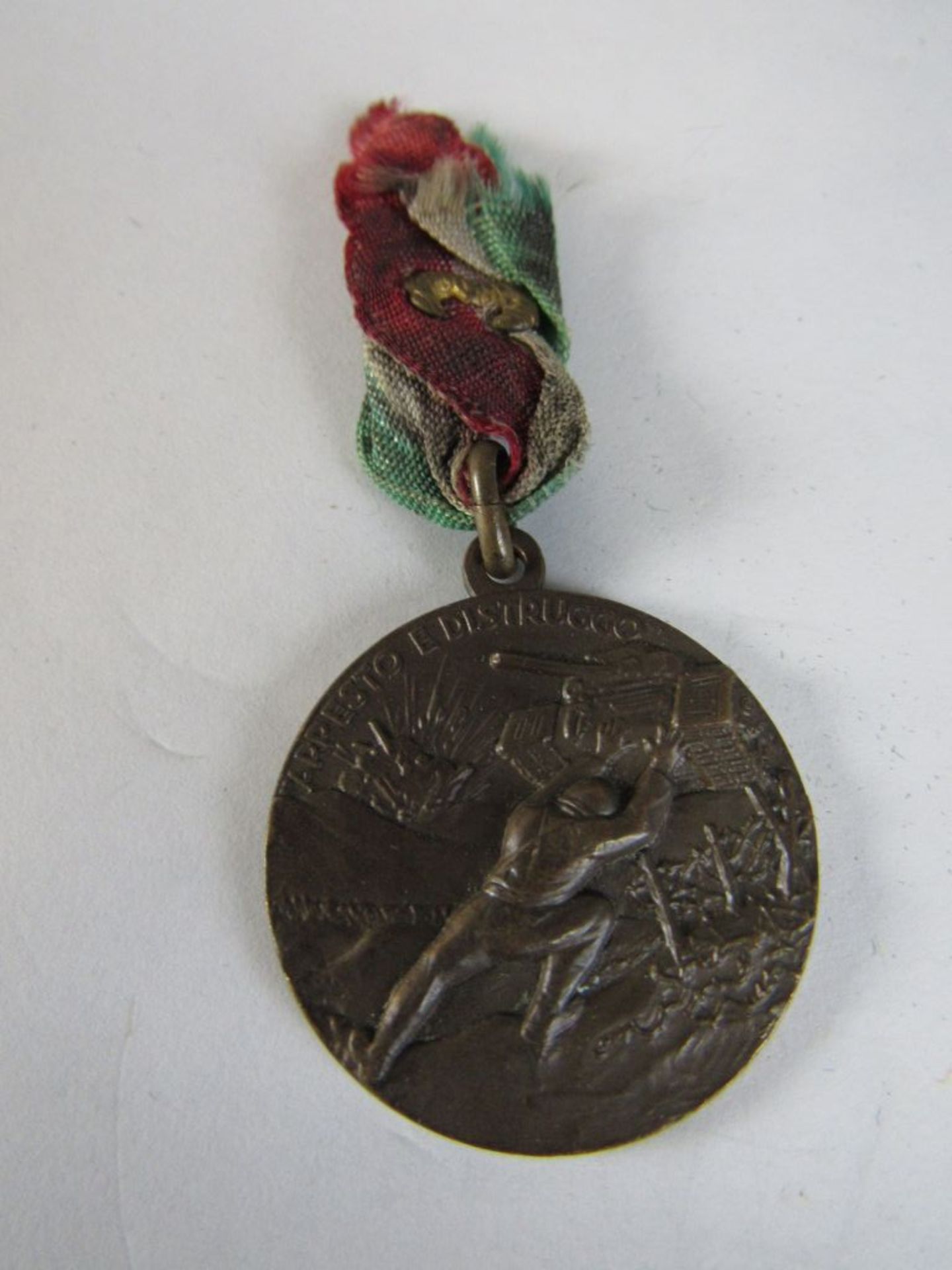 2 Medaillen 2.WK Italienisch und Holländisch original - Image 2 of 6